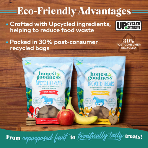 upcycled horse treats – apple