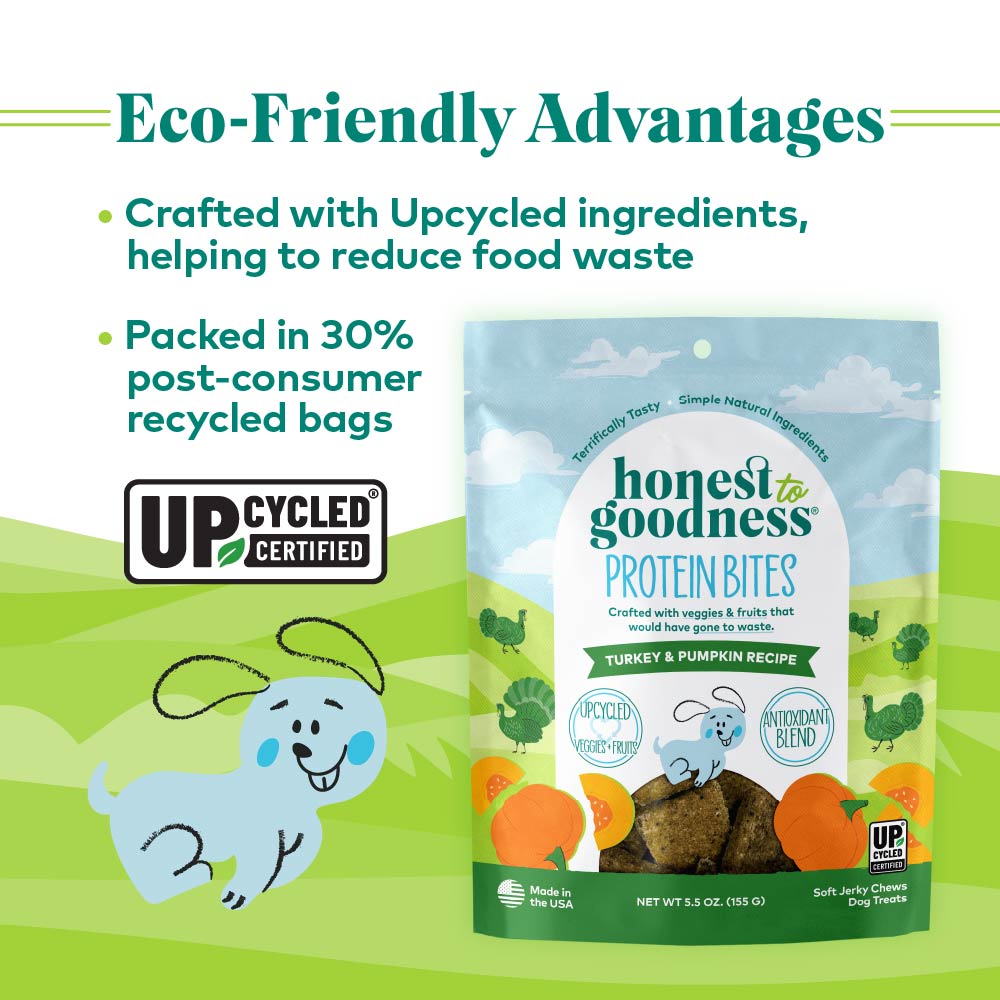 turkey & pumpkin protein bites for dogs