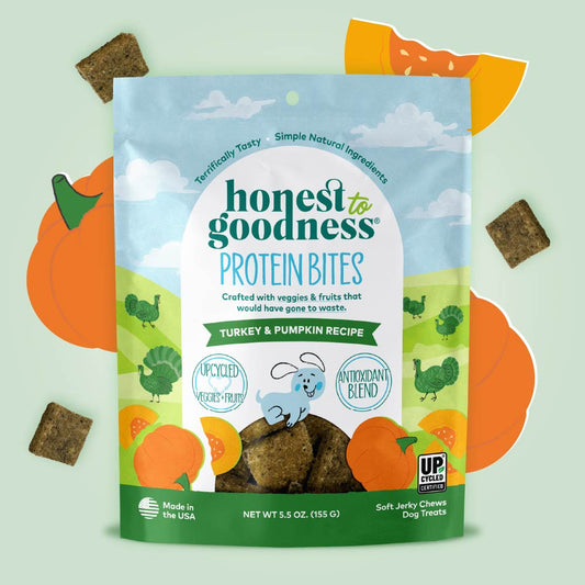 turkey & pumpkin protein bites for dogs