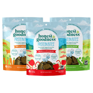Protein Bites for Dogs - Farm & Sea 3pc Variety Pack