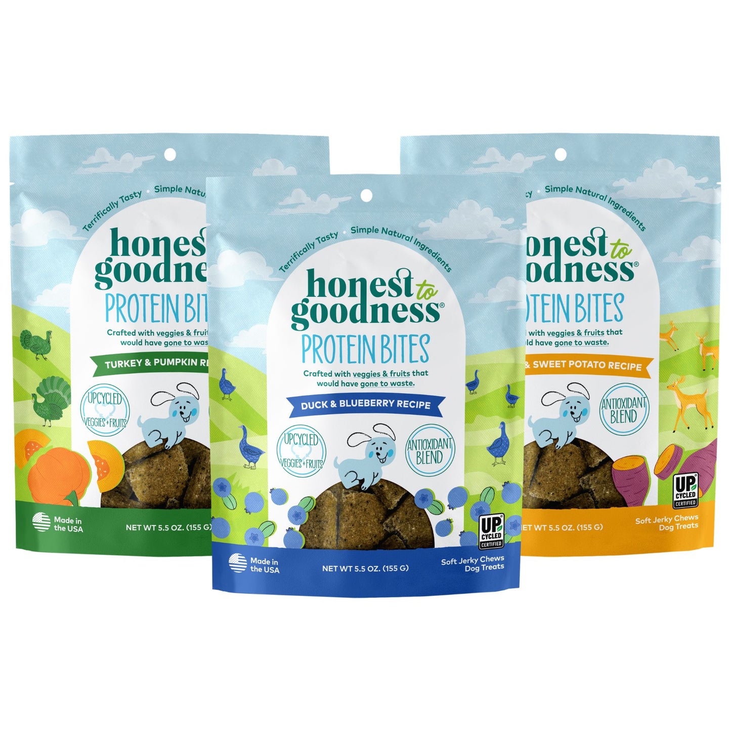 Protein Bites for Dogs - Field & Forest 3pc Variety Pack