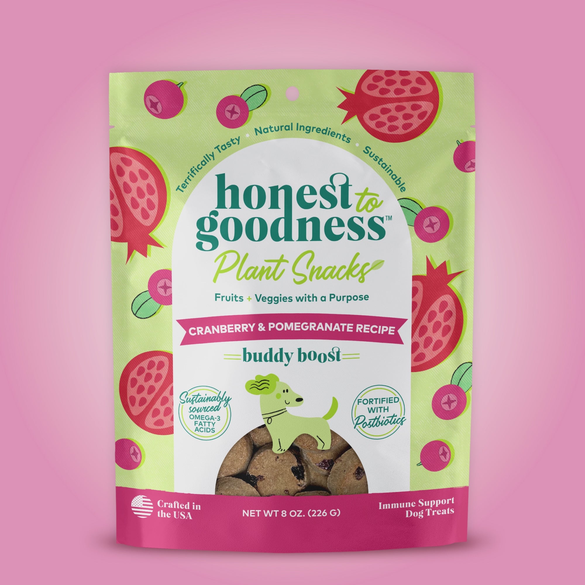 Short video of the ingredients that go into making Honest to Goodness plant snacks for dogs.